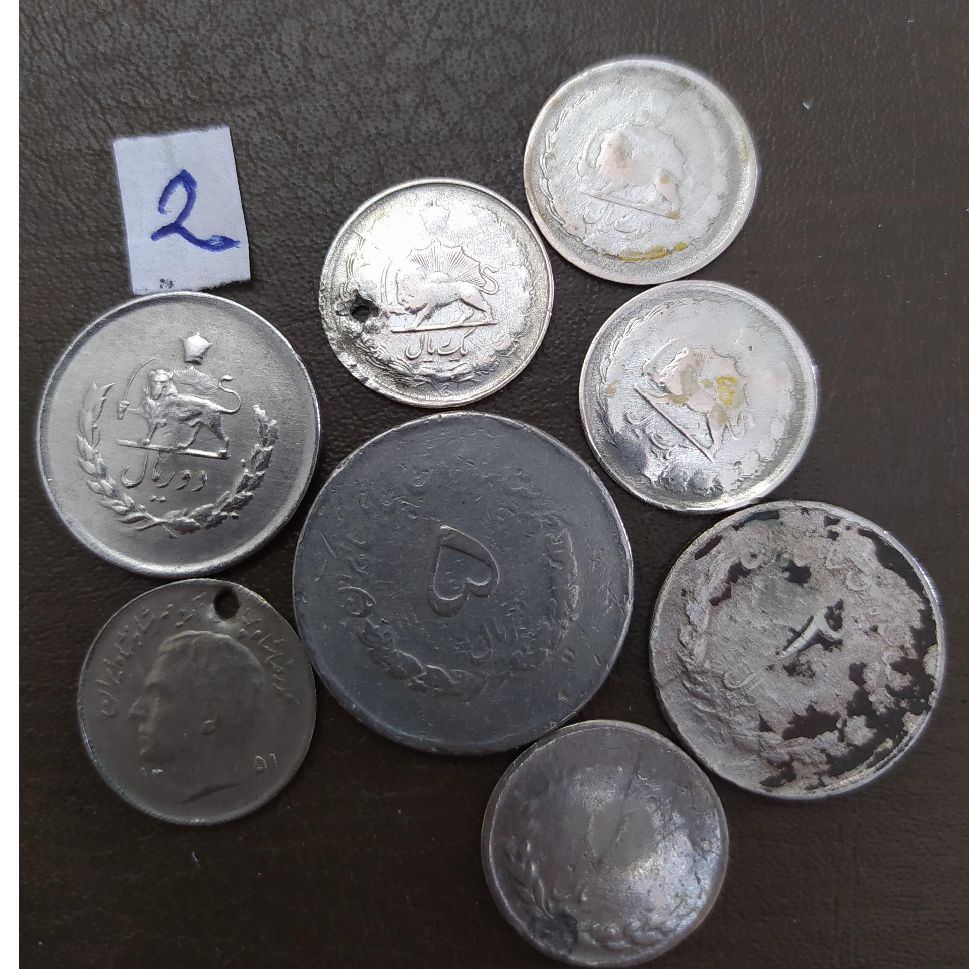 3 سکه نقره بهمراه.....(توضیحات)(2)