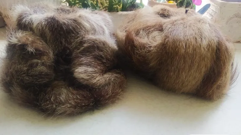 کلاه روسی ،پوست طبیعی خز،طرح دوکاره گوش گیر