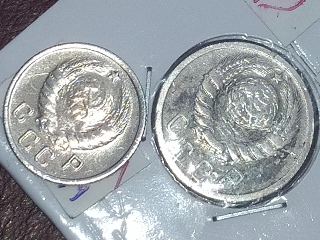 ست سکه 10و15کوپک1938 cccp