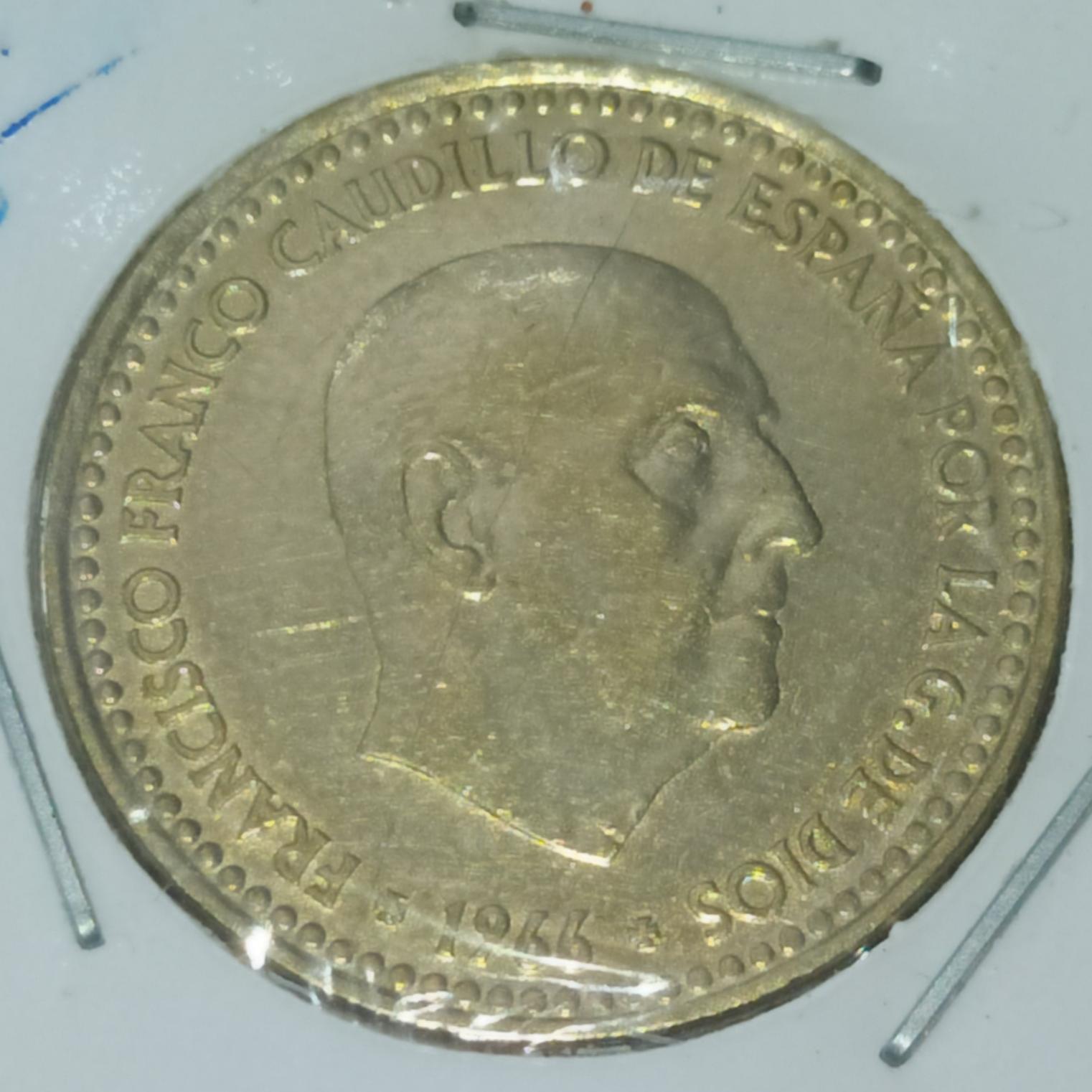 سکه کمیاب 1966 اسپانیا