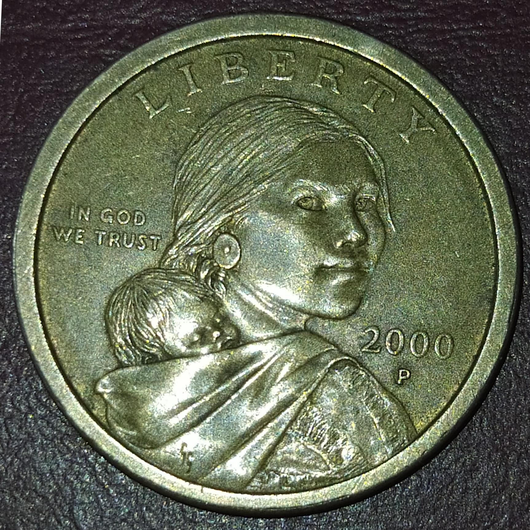 یک دلار لیبرتی کمیاب2000P فیلادلفیا