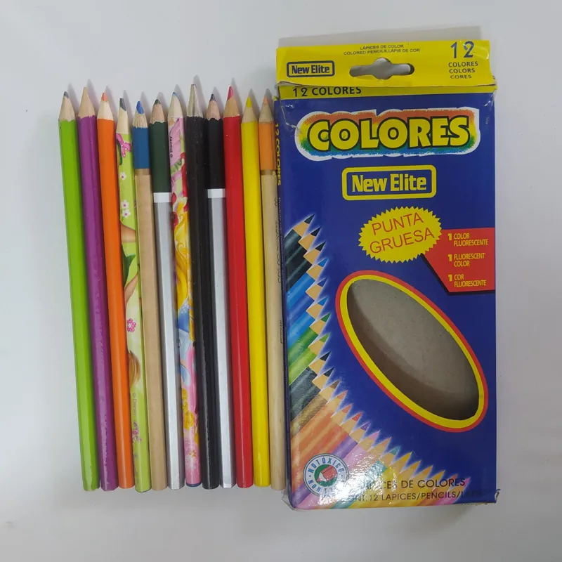 مداد رنگی 12 تاییcolores