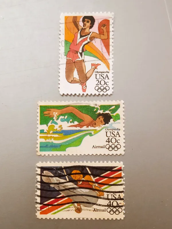 سری پست هوایی (تمبر المپیک 84) آمریکا