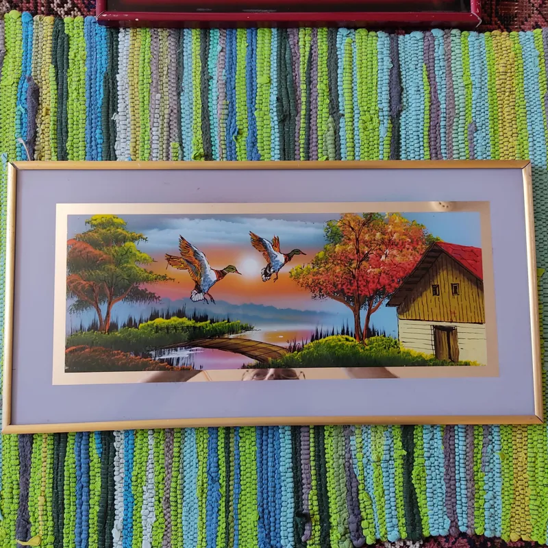 نقاشی پشت شیشه، آنتیک و خاص