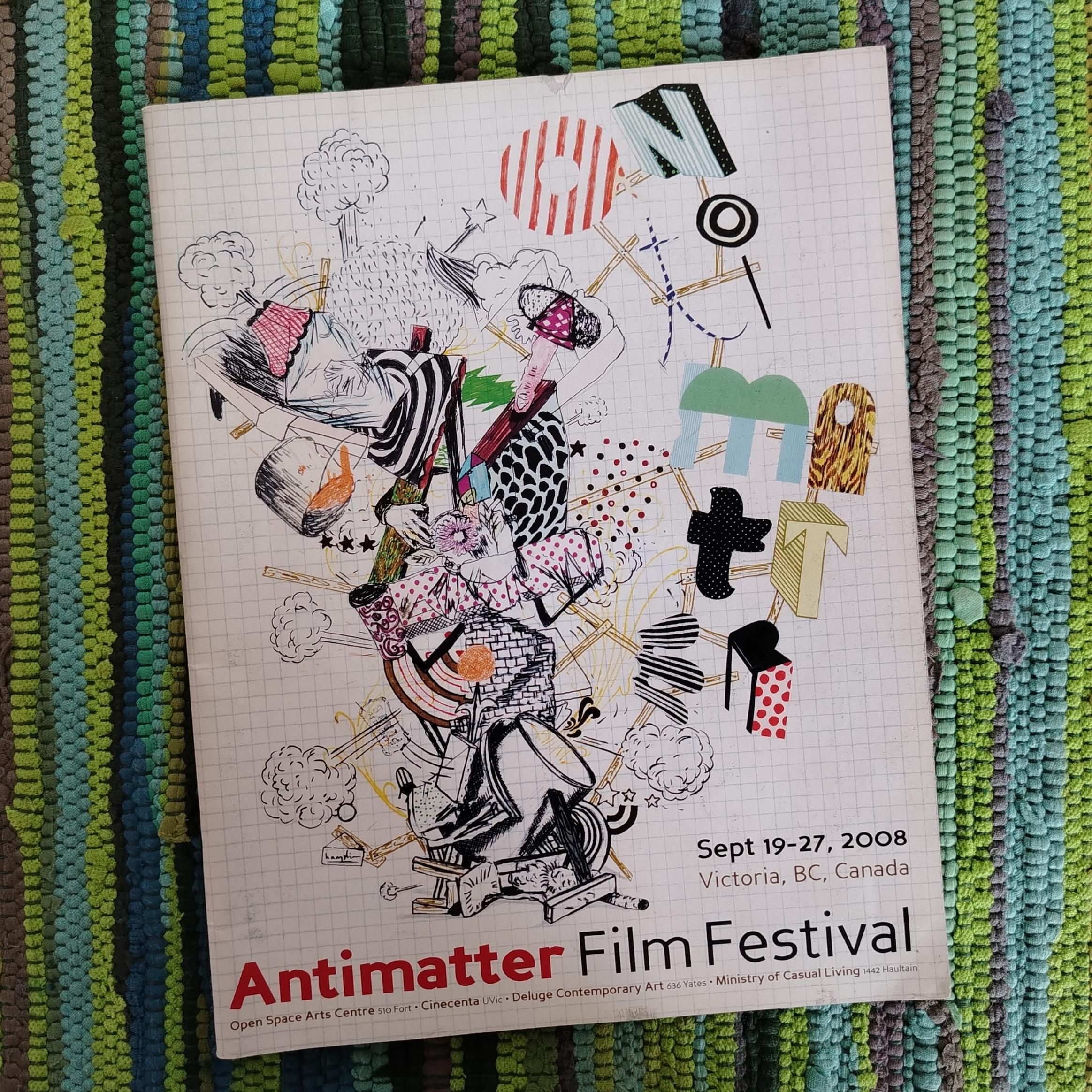 کاتالوگ جشنواره Antimatter-2008