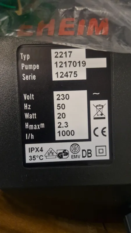 فیلتر سطلی آکواریوم ایهایم 2217 اصل آلمان