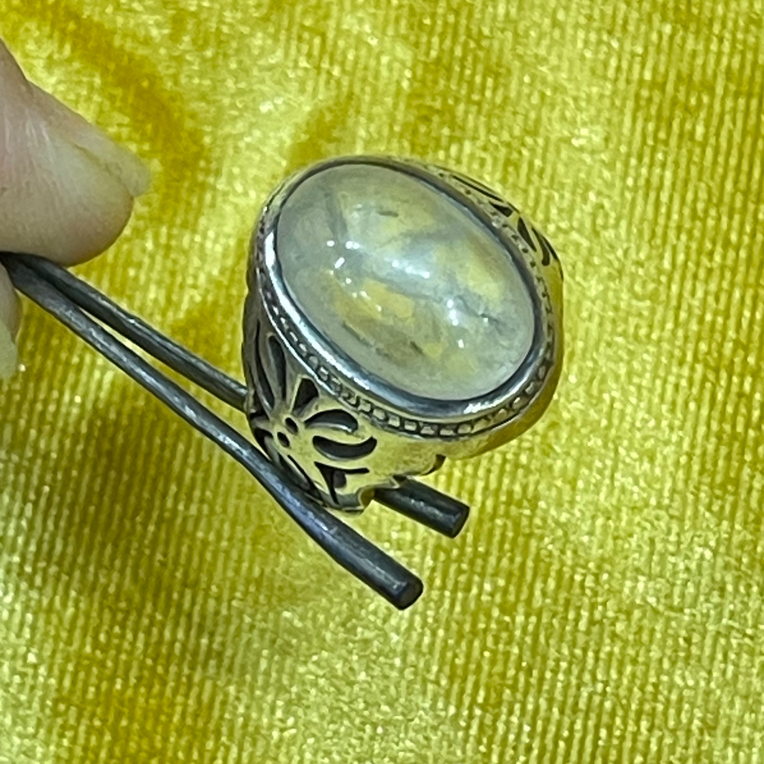 انگشتر در نجف رکاب نقره 925