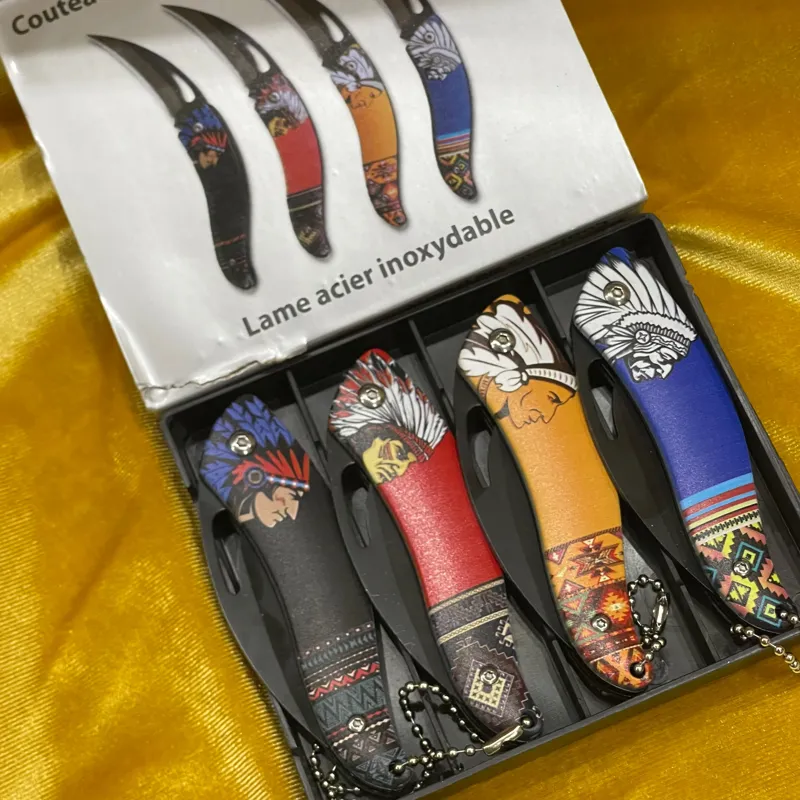 چاقوی سرخپوستی وارداتی تیز تمام فلزی
