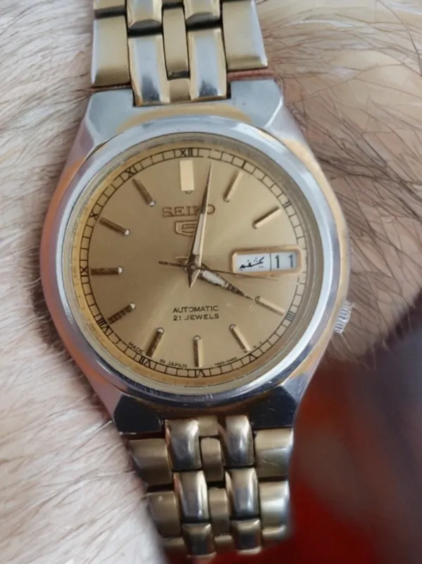 ساعت سیک  پنج پشت شیشه ای اصل ژاپن