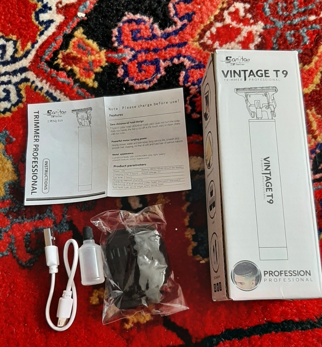 ریش تراش شارژی vintage t9