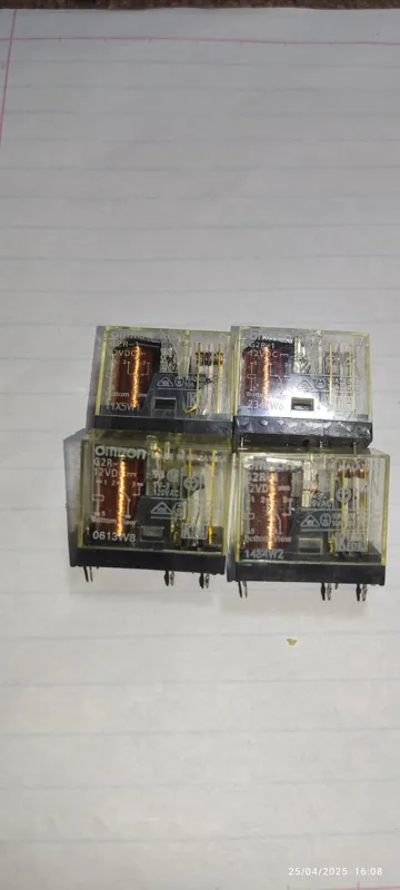 رله12ولت..10امپر..امرون..ساخت اندونزی 5پایه