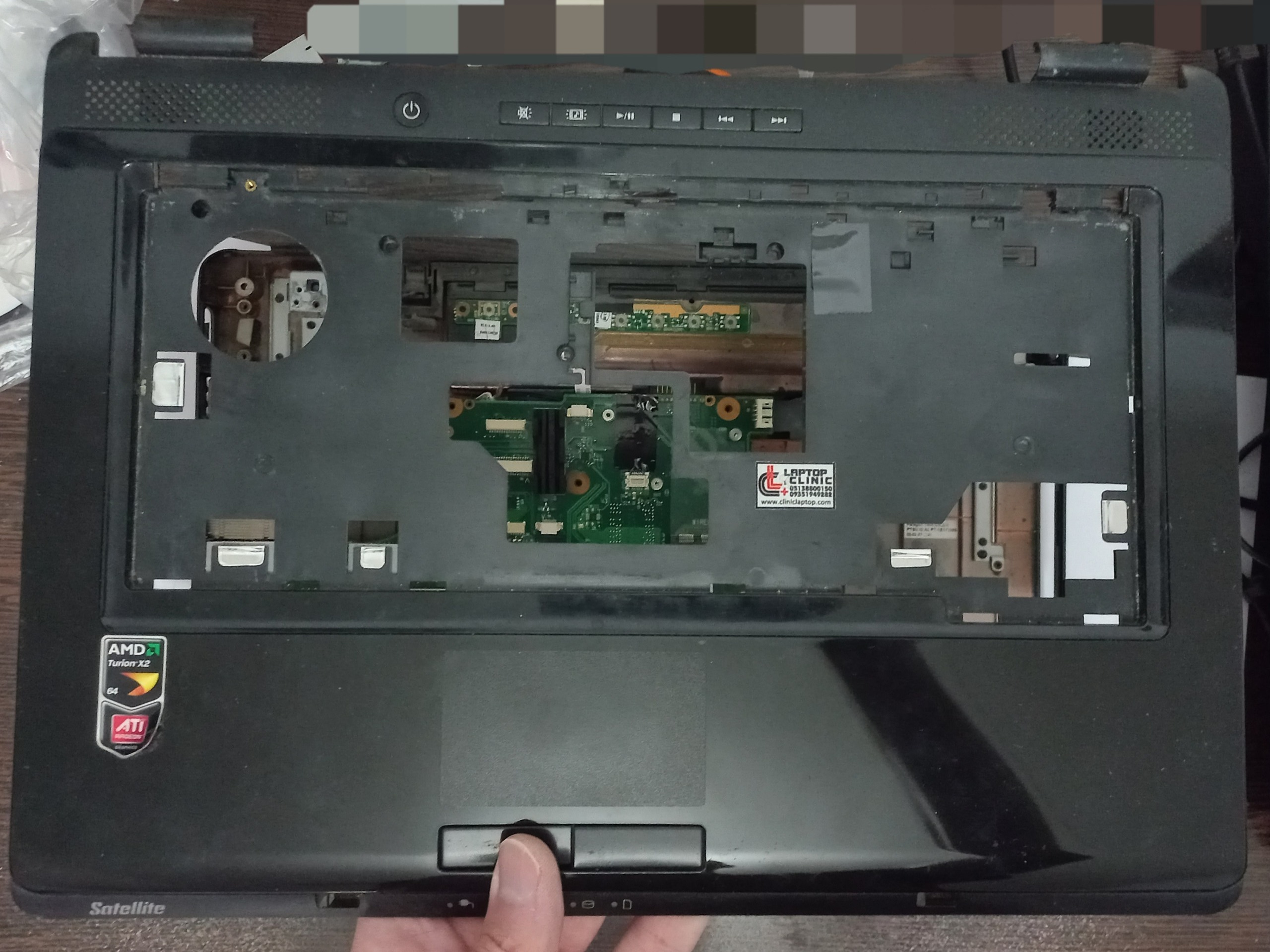 قاب C لپ تاپ Toshiba Satellite L305D-S5934