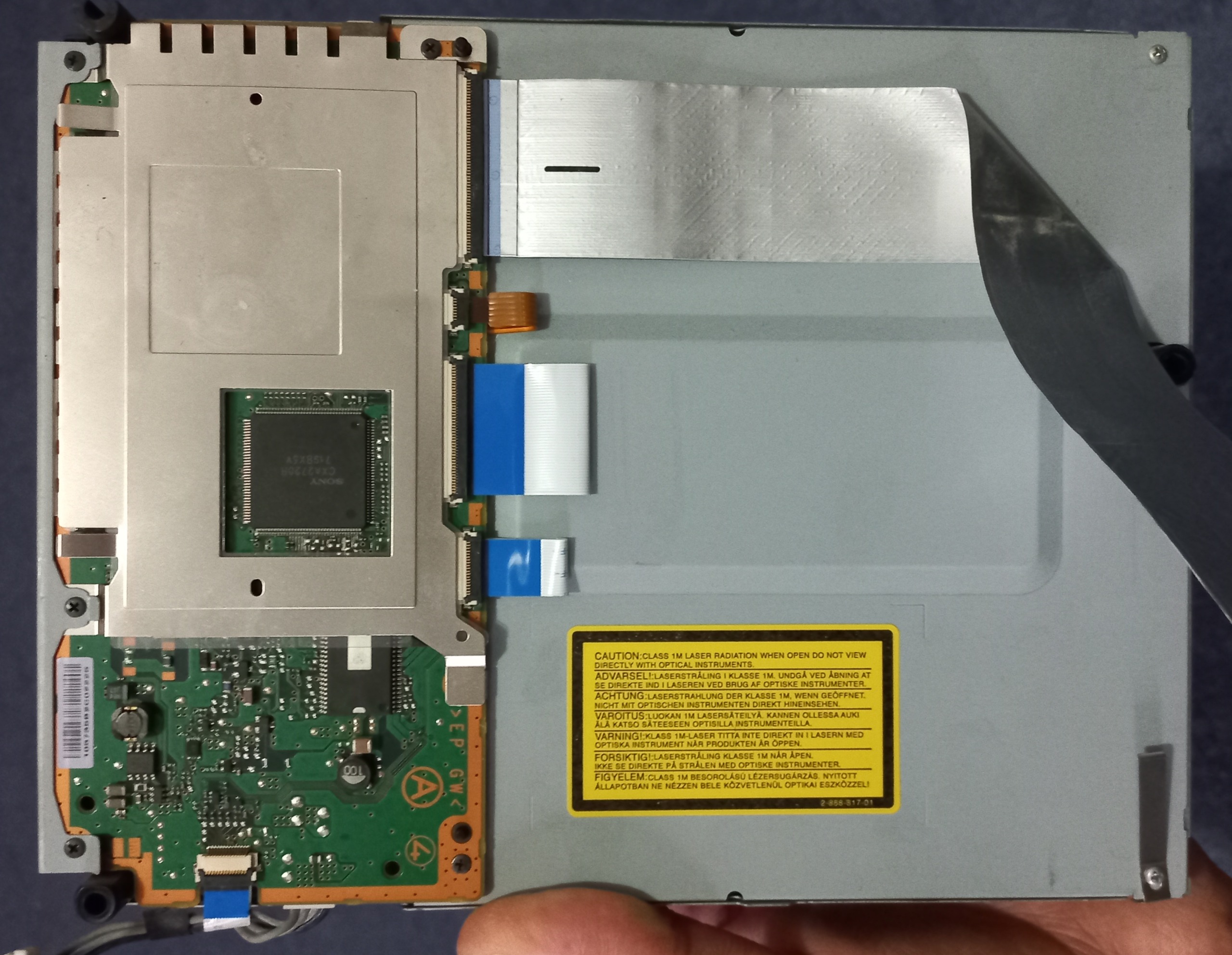 درایو بلوری کنسول PS3 Fat 65nm Pal CECHG03