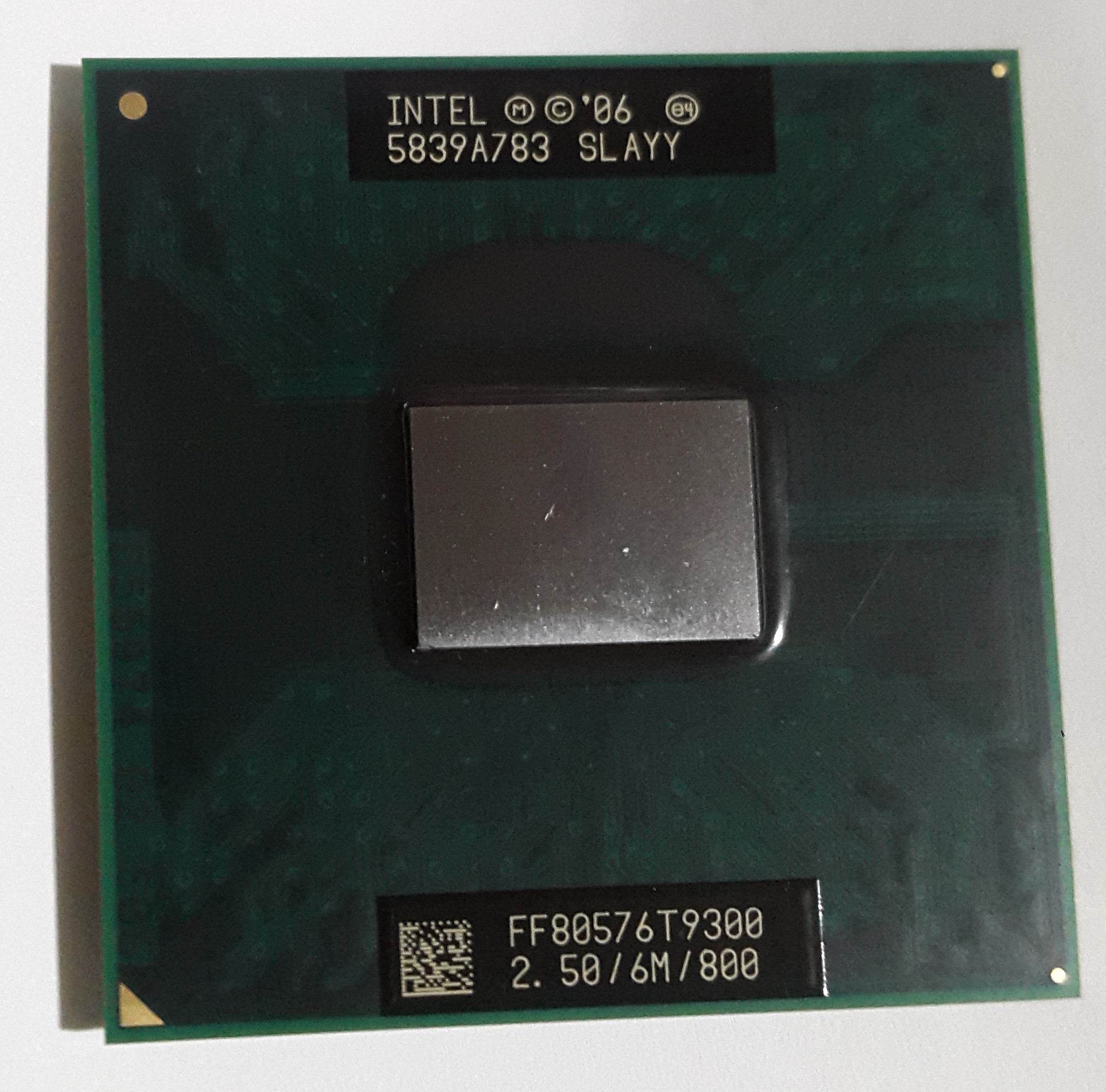 پردازنده لپ تاپ اینتل Intel Core2 Duo T9300 CPU