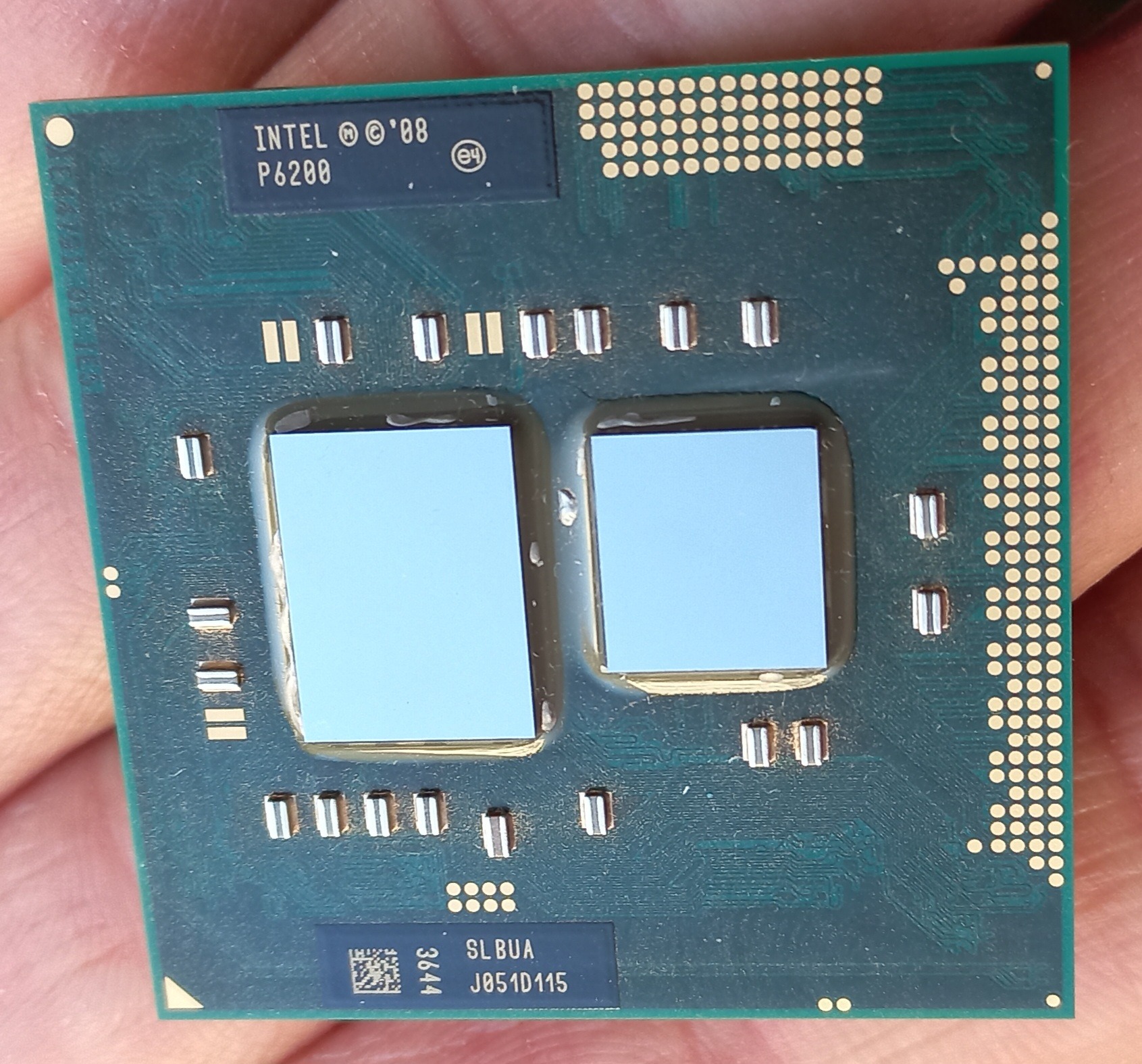 سی پی یو لپ تاپ اینتل Intel P6200