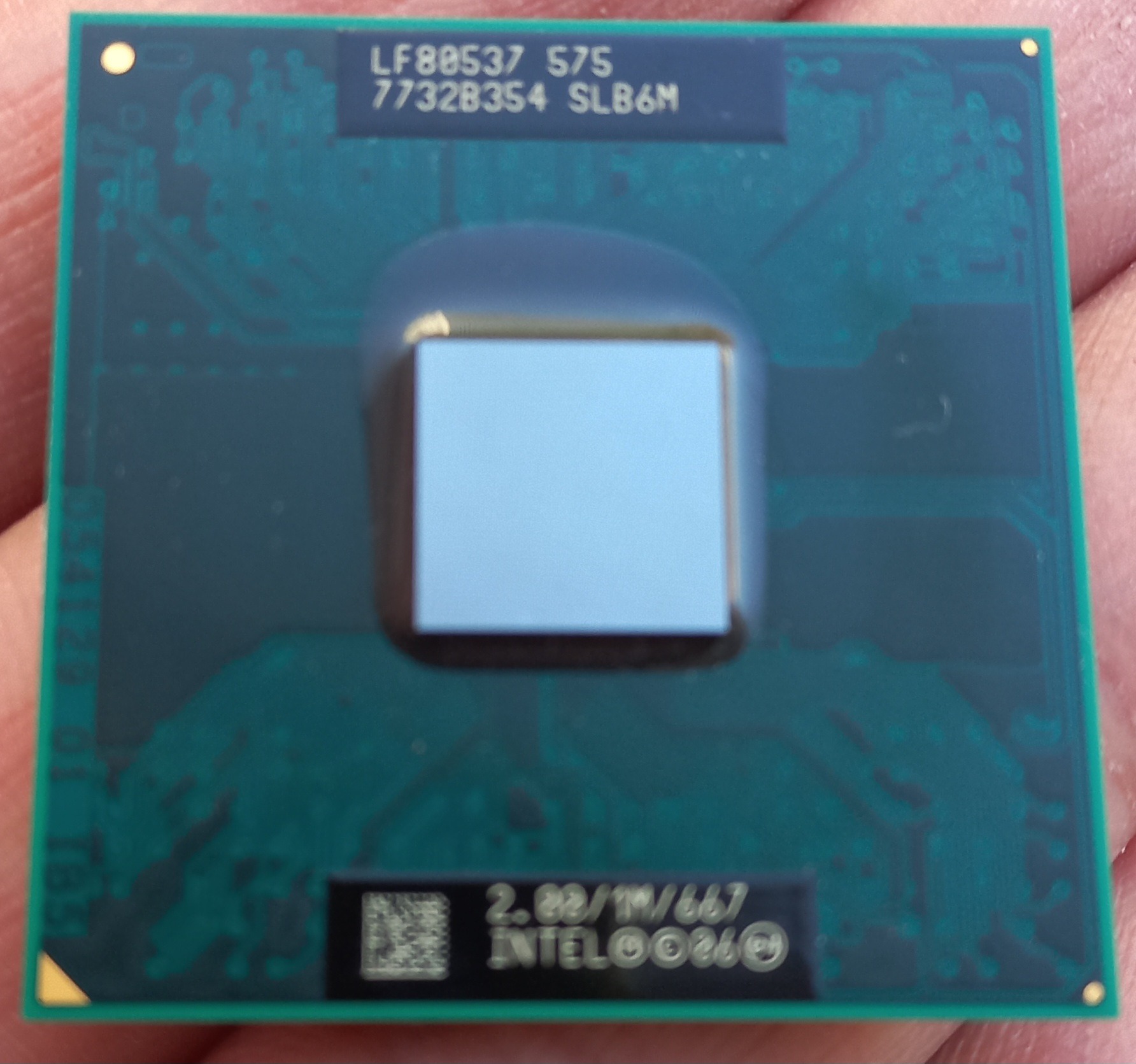 سی پی یو لپ تاپ Intel Celeron M 575