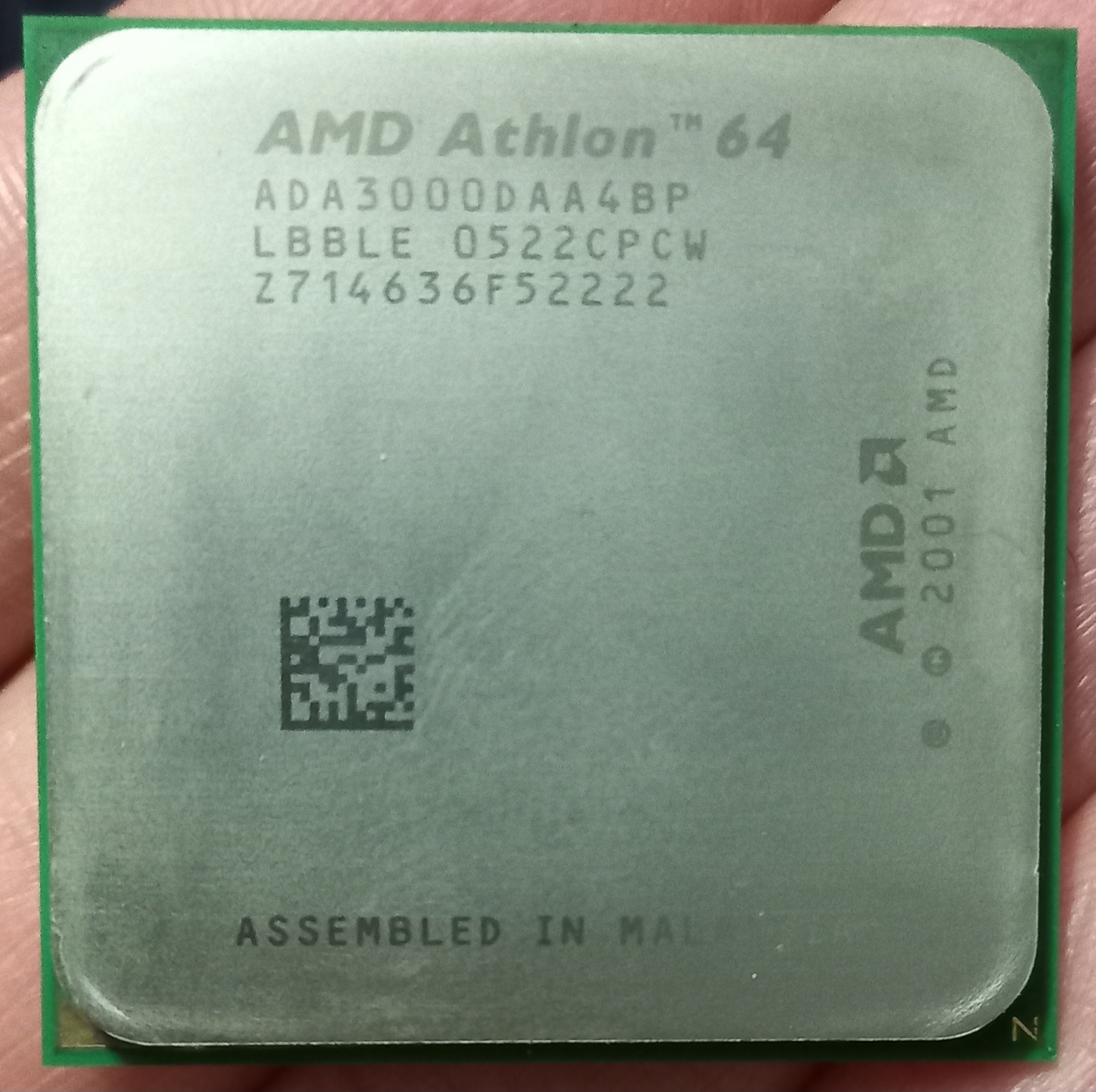 سی پی یو ای ام دی AMD Athlon 64 3000 (Socket 939)