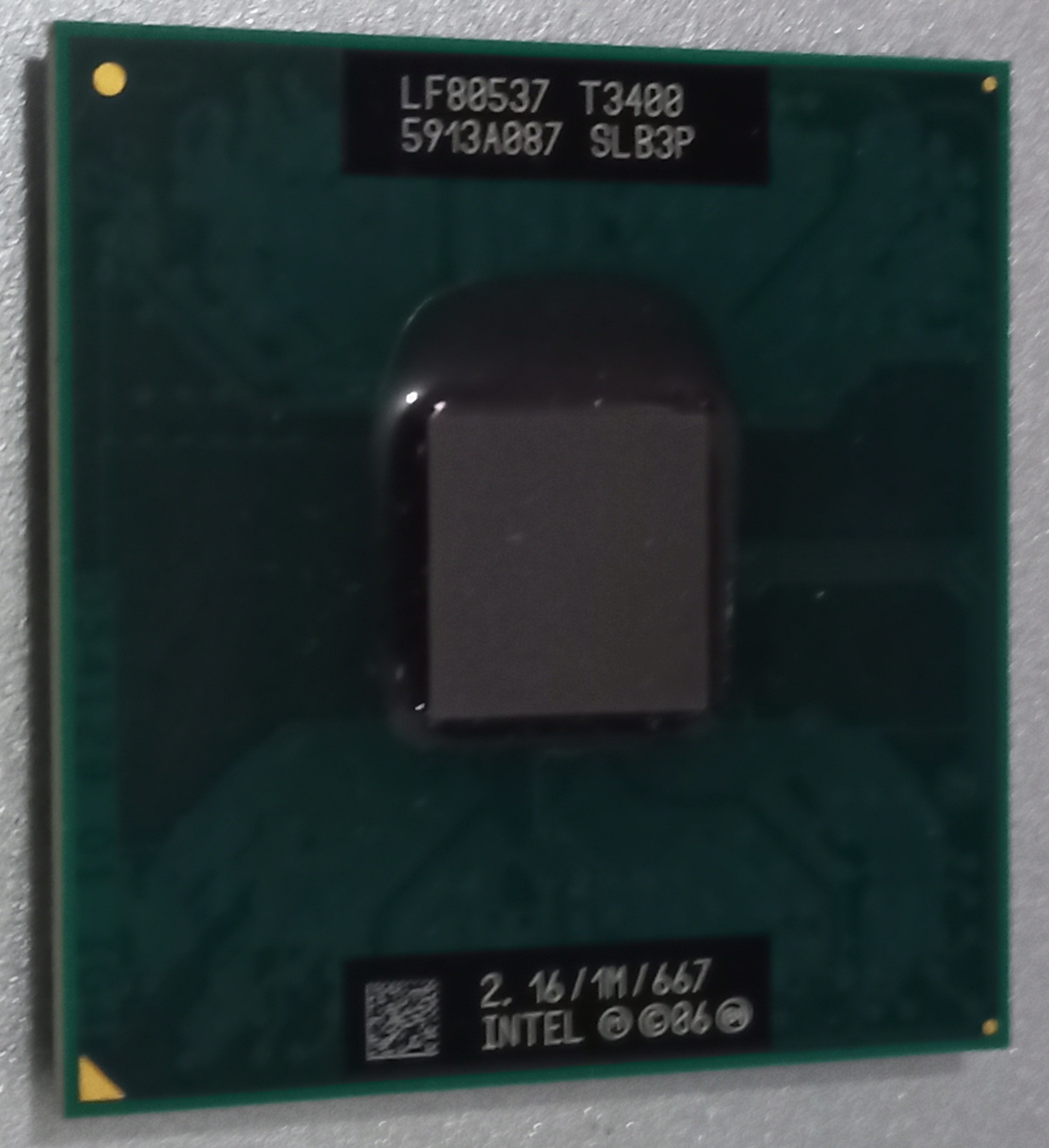 سی پی یو لپ تاپ اینتل پنتیوم Intel Pentium T3400