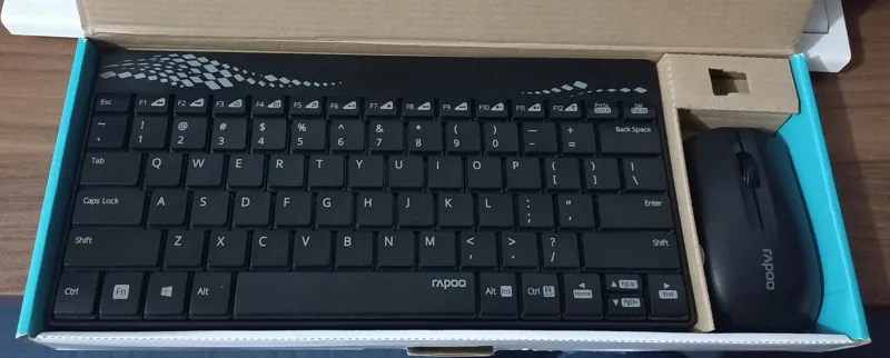 موس و کیبورد بیسیم Rapoo 8000