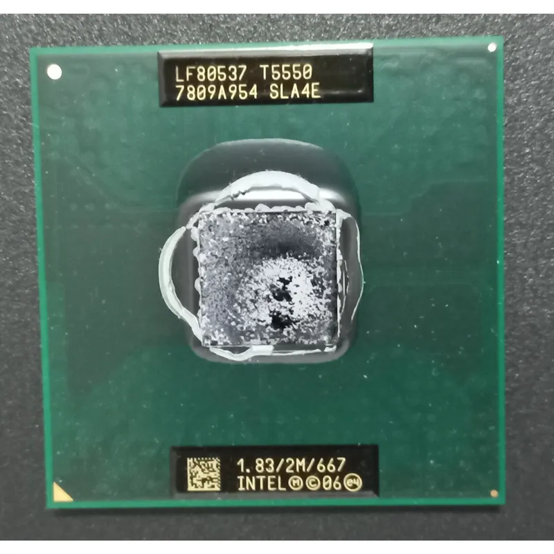 سی پی یو CPU Intel Core 2 Duo T5550