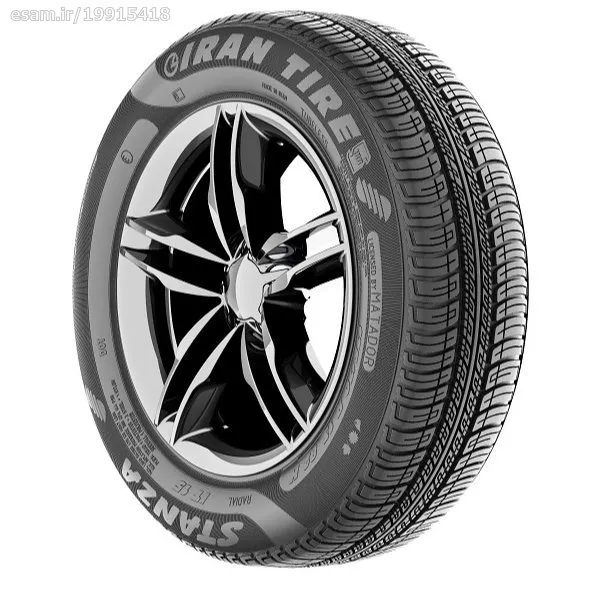 لاستیک تیبا 175/70/13 ایران تایر