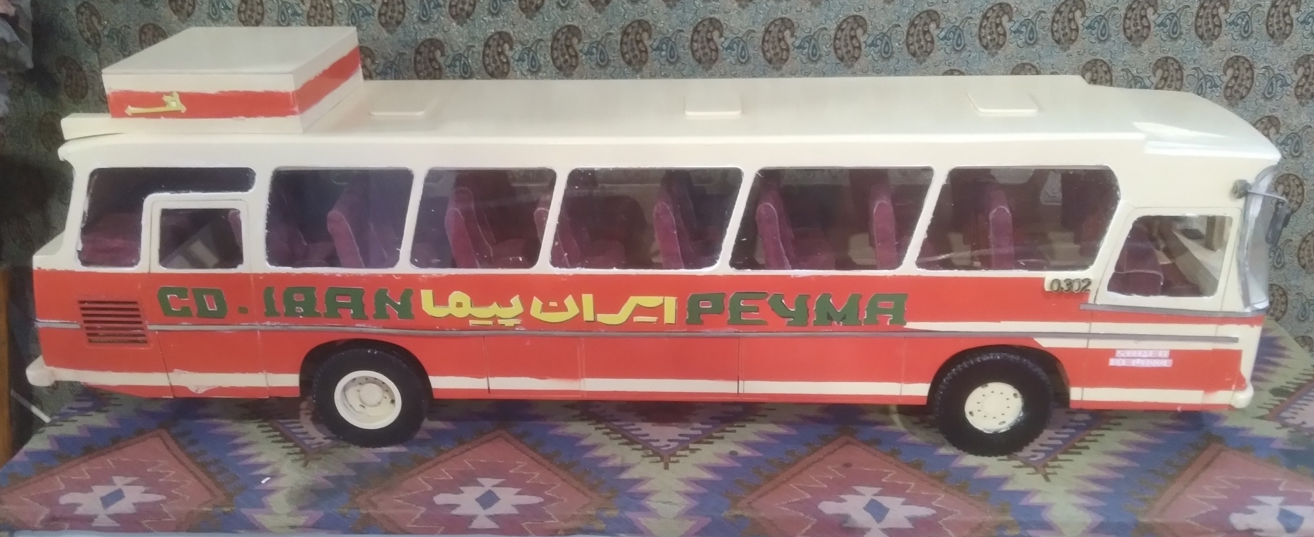 ماکت اتوبوس ایران پیما