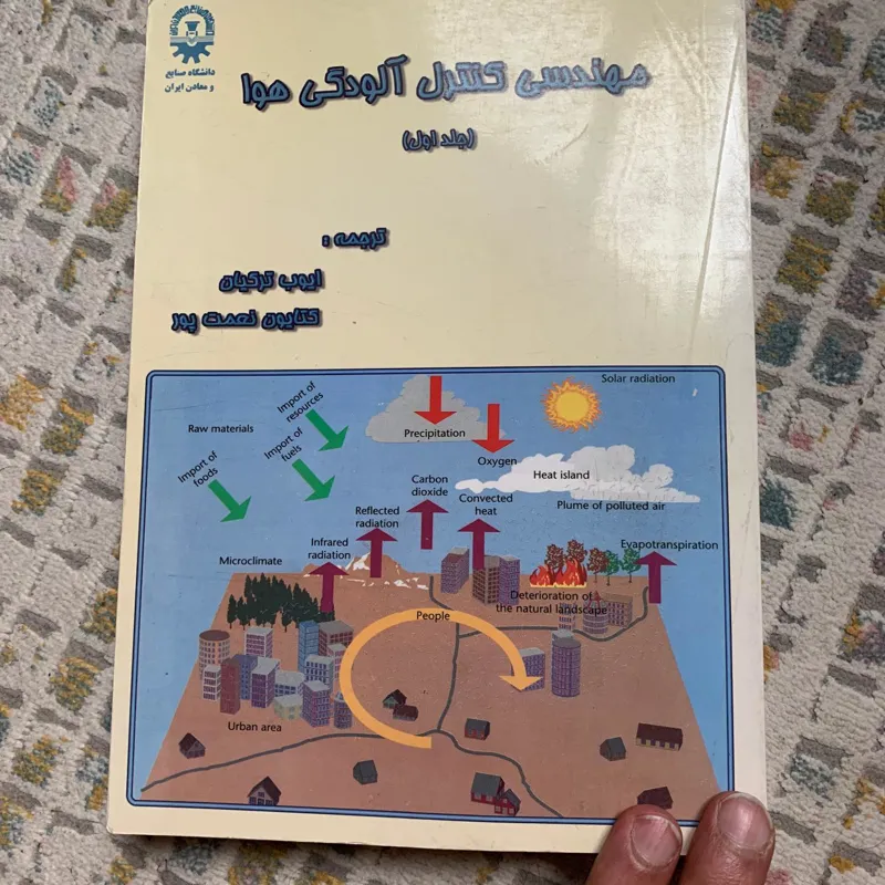 کتاب دست دوم مهندسی کنترل آلودگی هوا ( جلد اول )