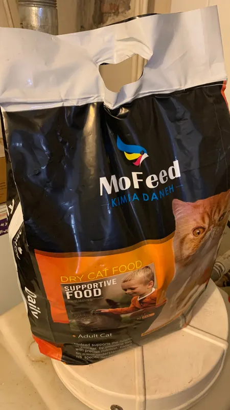 غذای گربه ده کیلویی حمایتی (توضیحات دارد)