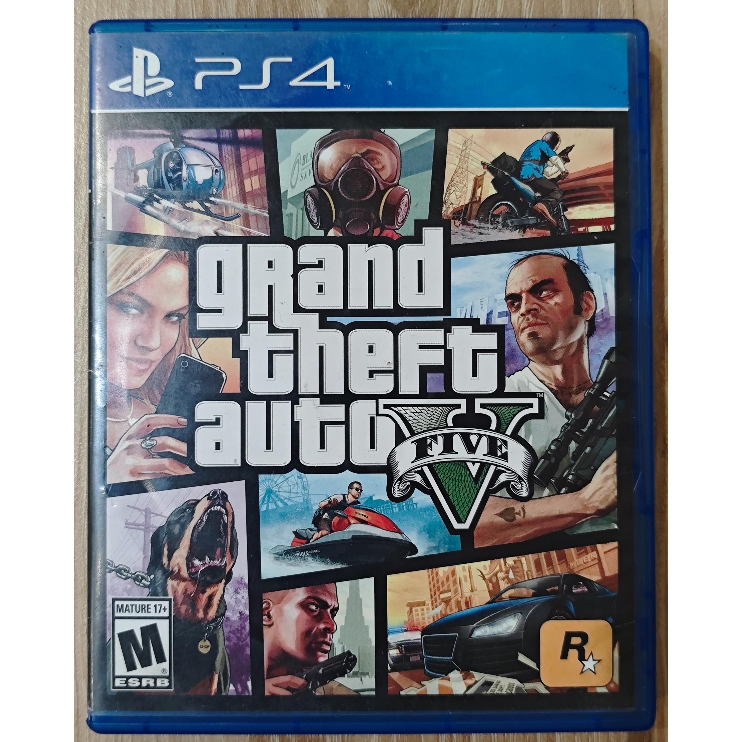 بازی Gta V قاب و سی دی همه چی سالم