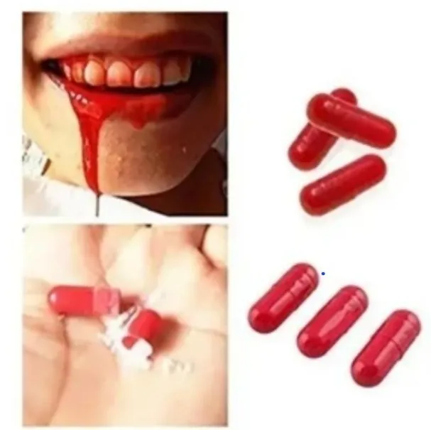 کپسول شوخی شبیه ساز خون بسته2عددی