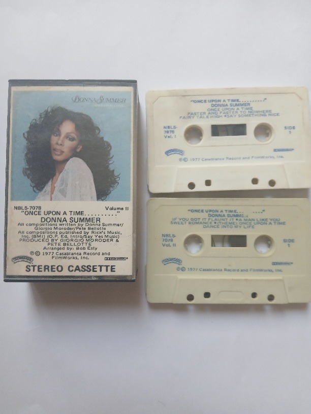 نوار کاست اورجینال درجه یک Donna Summer 1977