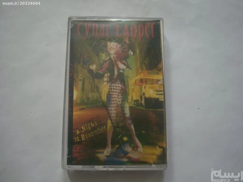 نوار سینت پاپ Cyndi Lauper 1989 نیم میلیون فروش