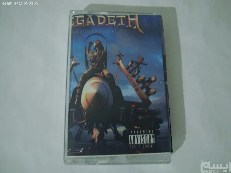نوار ترش متال Megadeth 2019 3 Cassettes