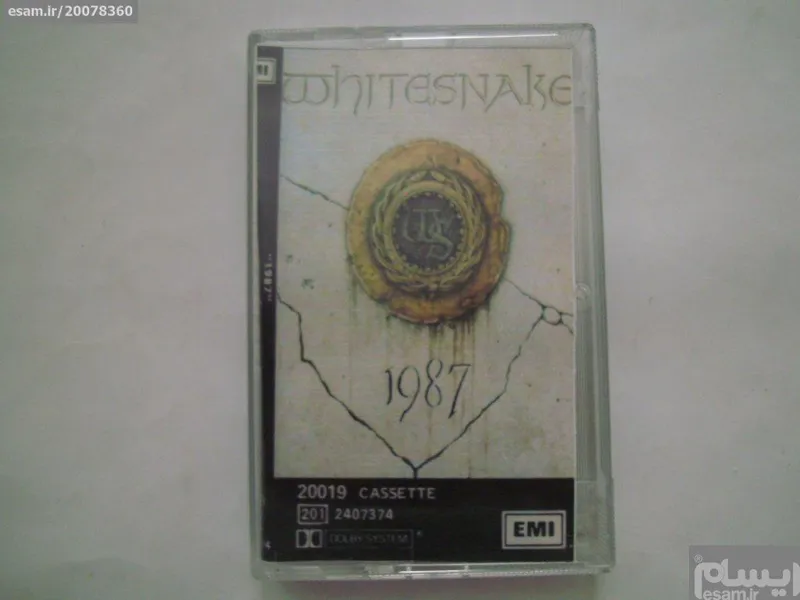 نوار گلم متال Whitesnake 1987 برنده نشان