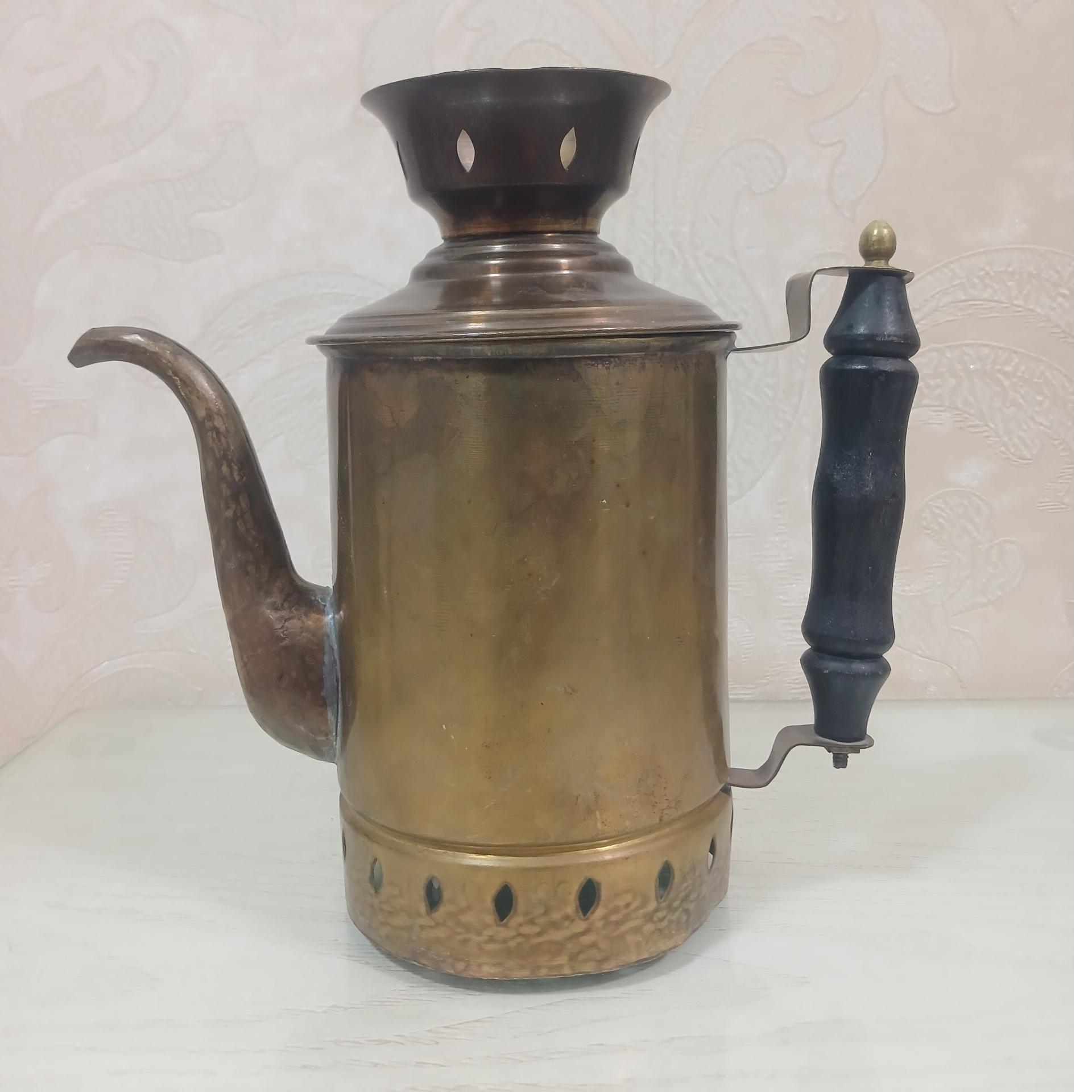 کتری شکاری برنجی