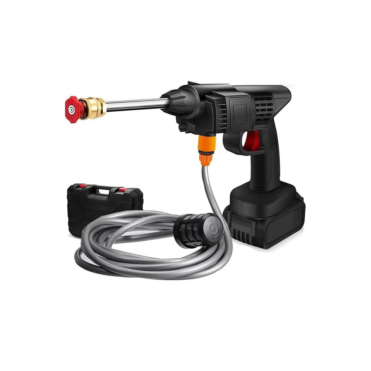 کارواش و سمپاش شارژی دو باتری