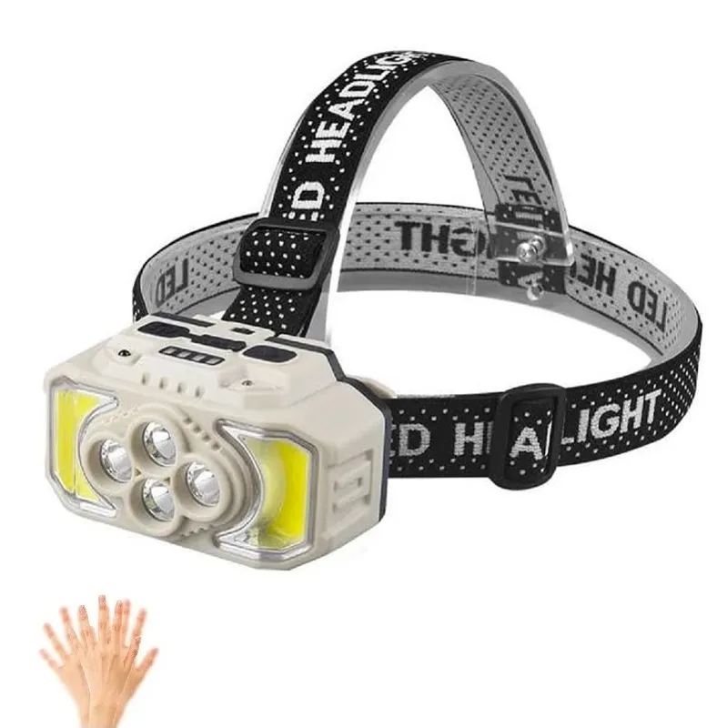 چراغ پیشانی COB4 led مدل HX-815S