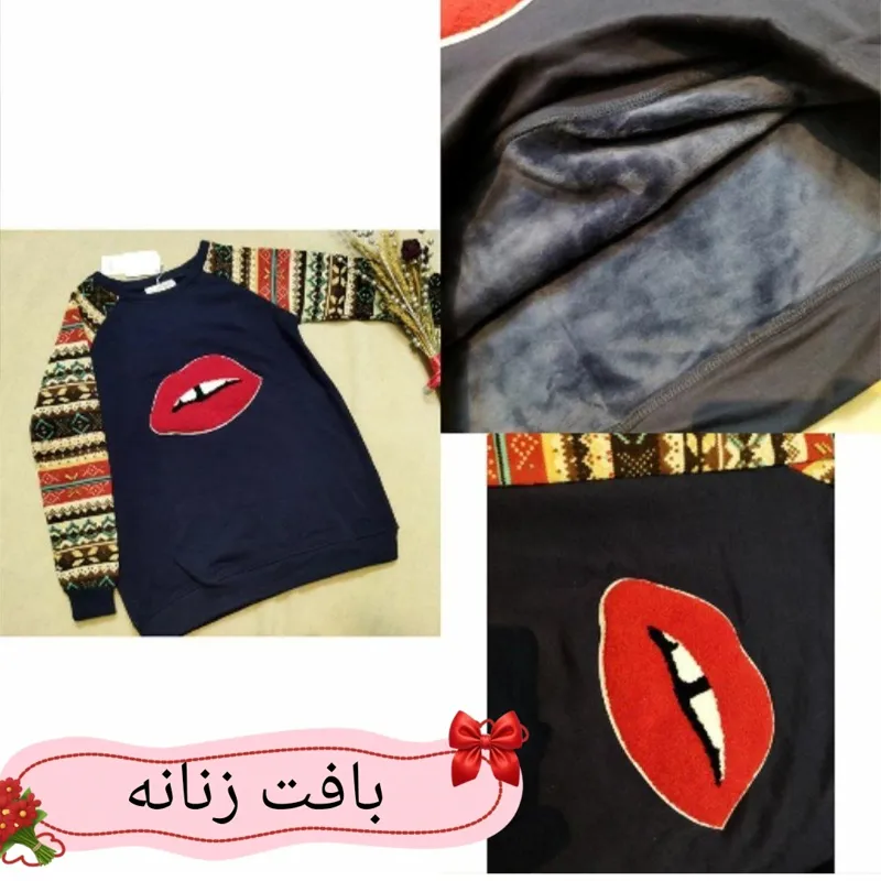 بلوز تو کرک زنانه