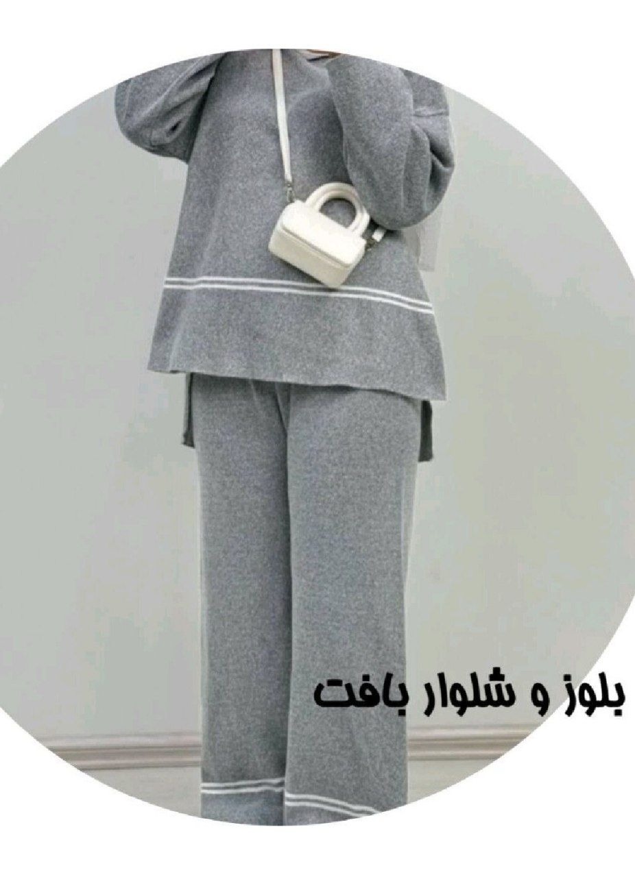 ست تونیک شلوار بافت زنانه bf6t