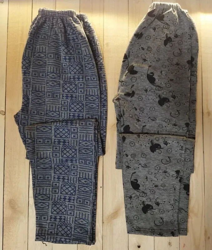 شلوار تو کرک زنانه سایز بزرگ