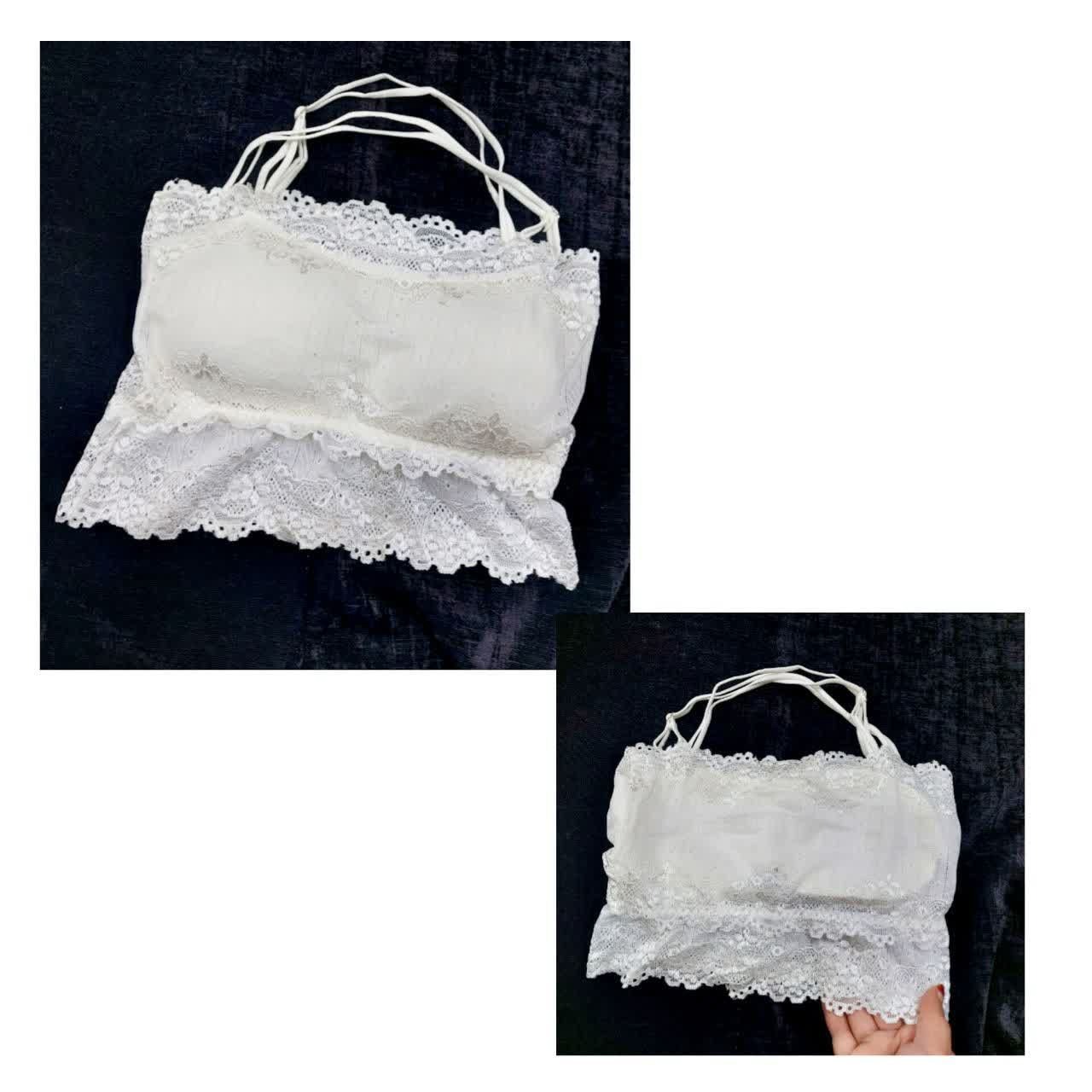 نیمتنه یا لباس زیر کاپدار سفید دخترانه