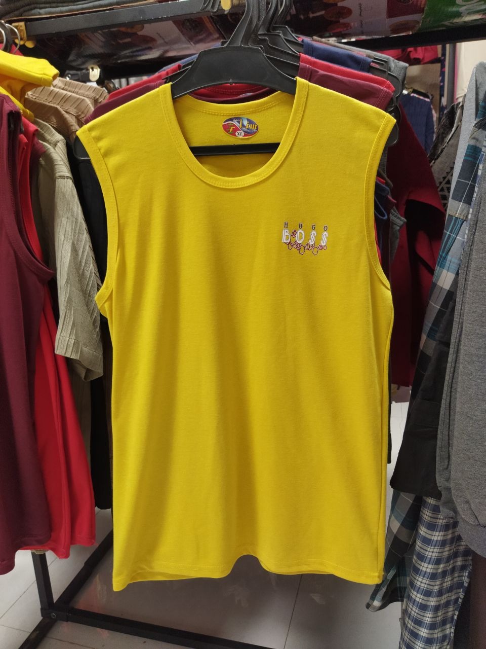 تاپ سرشانه پهن مردانه tp37