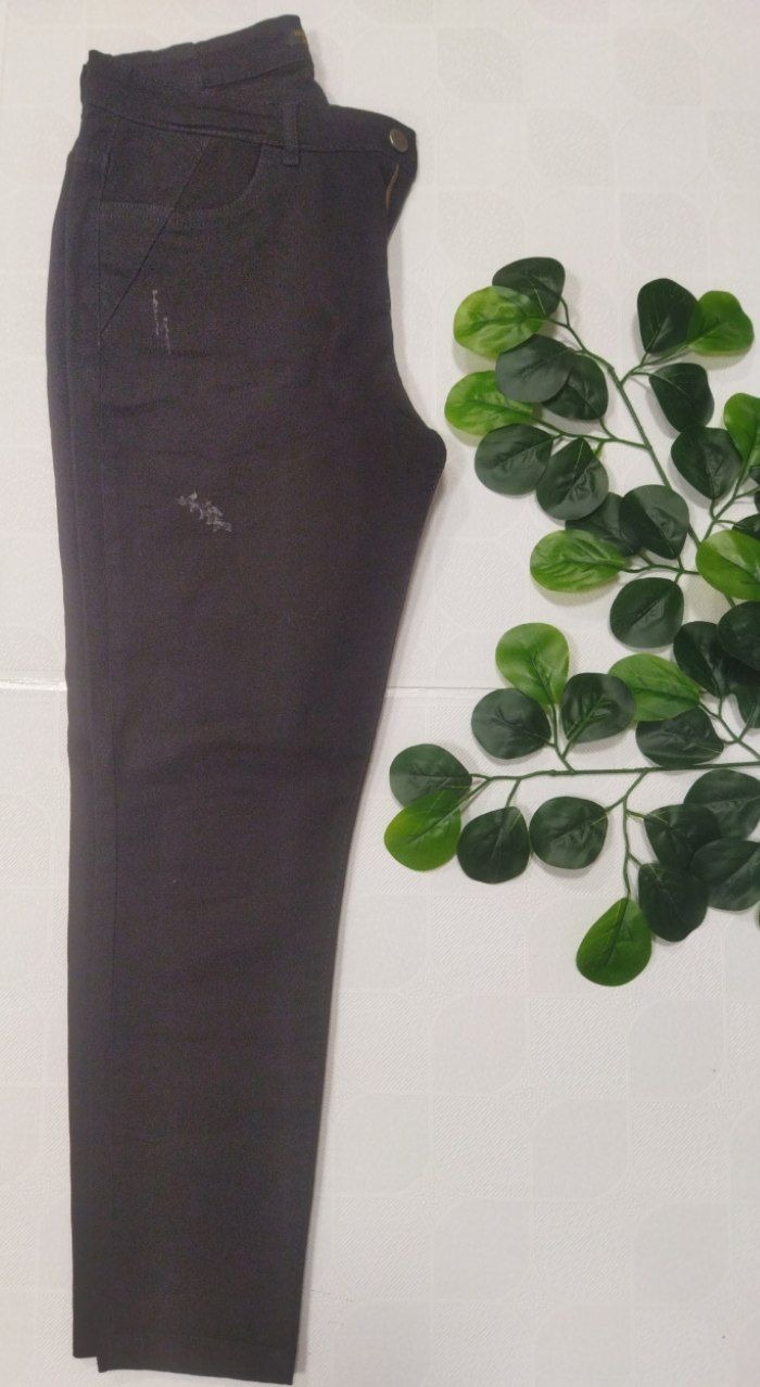 شلوار لی مام استایل زنانه shl73u