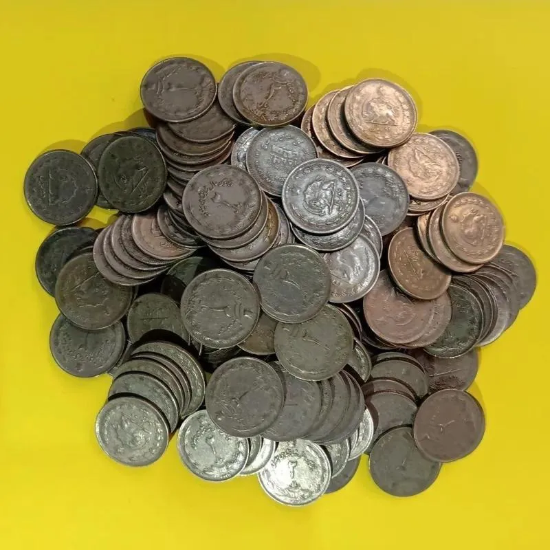 پک 25 تایی سکه دو ریالی پهلوی - زیبا و کمیاب