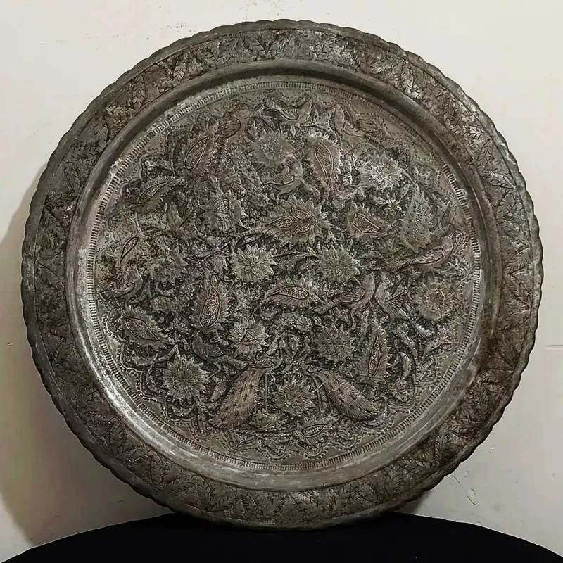 مجمع بزرگ دیوارکوب قلم زیبا ریز - گل و مرغ قطر 60