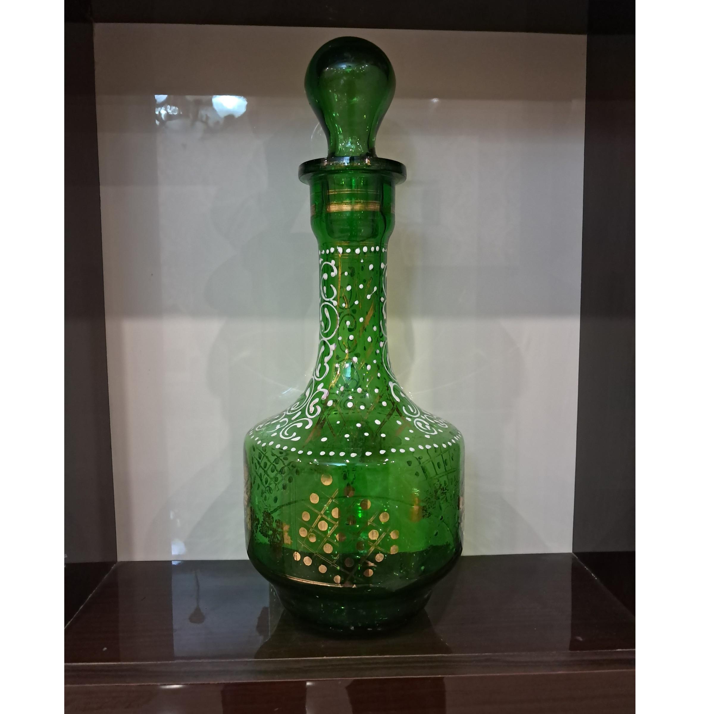 تنگ زیبا دوغ خوری قدیمی با نقش کمیاب