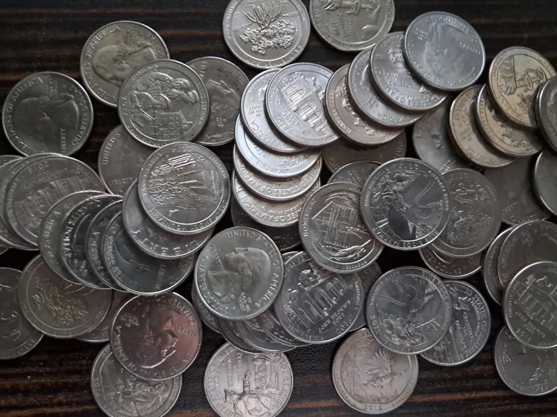 20 عدد سکه زیبا کوارتر دلار یادبودی و پارک