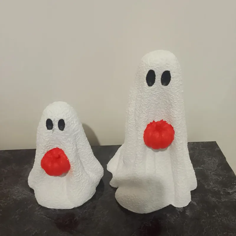 مجسمه فیگور روح تدی کدو هالوین ترسناک