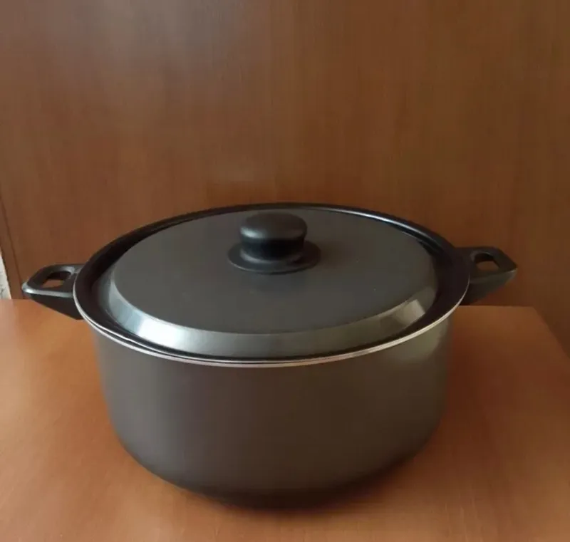 قابلمه طوسی نوک مدادی خاکستری قطر دهانه 30