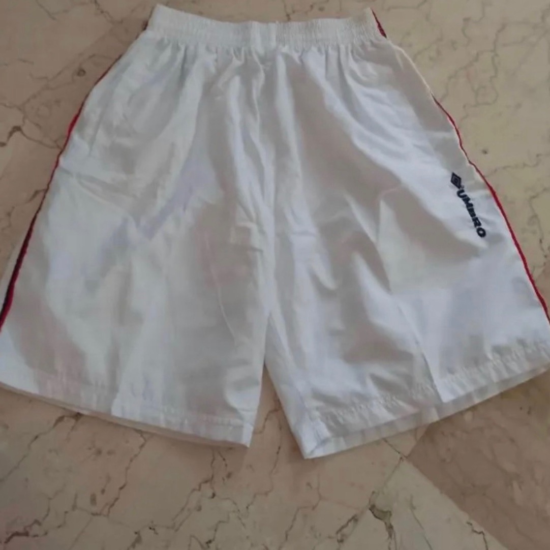 مایو شلوارک مردانه پسرانه سفید آمبرو umbro قد 50